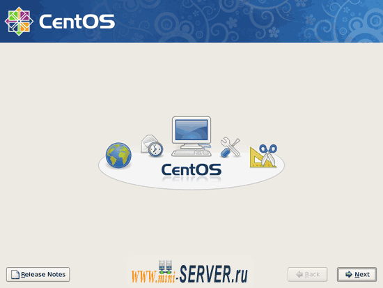 Установка CentOS 5.5 Установка CentOS 5.5