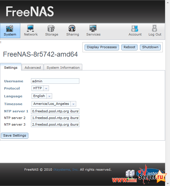 FreeNAS beta FreeNAS beta