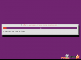 Установка первичного программного пакета в Ubuntu server